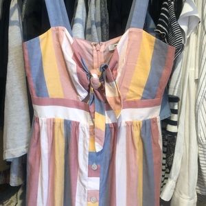 NWT Striped Madewell Dress Size 0